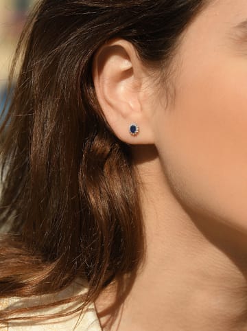 DIAMANTA Weißgold-Ohrstecker mit Diamanten