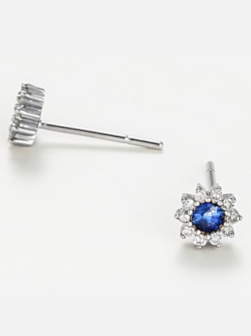 DIAMANTA Złote kolczyki-wkrętki z diamentami