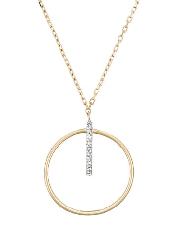 maison héritage PARIS Gouden ketting "Cercle prodigieux" met diamanten - (L)42 cm