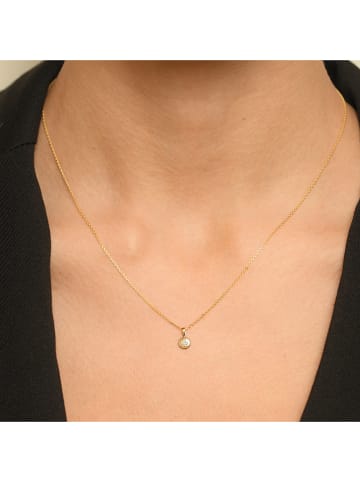 DIAMOND & CO Gouden hanger met diamanten