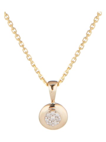 DIAMOND & CO Gold-Anhänger mit Diamanten