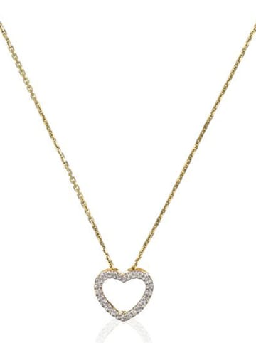 DIAMANTA Gold-Anhänger "Joli Coeur PM" mit Diamanten