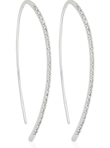 DIAMANTA Weißgold-Ohrhänger "Lianes précieuses" mit Diamanten