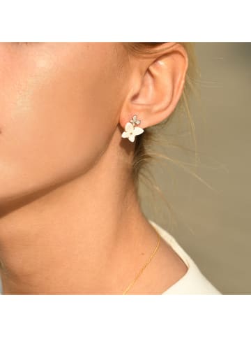 DIAMOND & CO Gold-Ohrstecker "Enisa" mit Diamanten