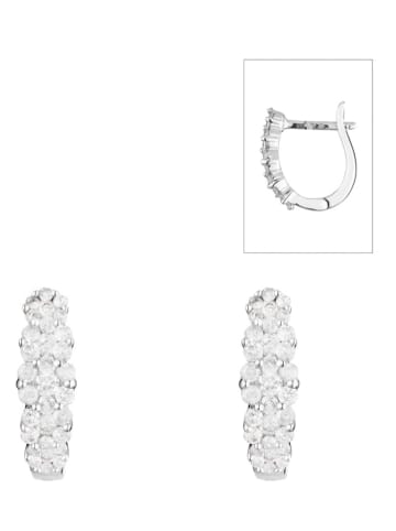 DIAMOND & CO Złote kolczyki-wkrętki z diamentami