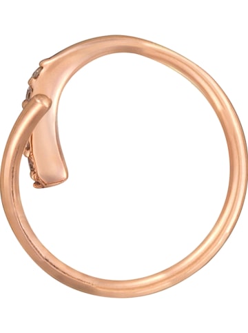 DIAMANTA Roségouden oorhangers "Joli tourbillon diamant" met diamanten