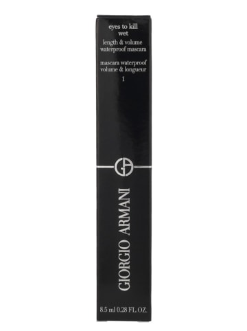 Giorgio Armani Tusz do rzęs "Eyes To Kill Wet - 01 Black" - 8,5 ml
