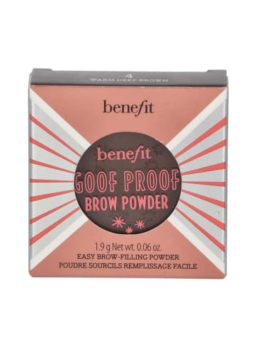 Benefit Wenkbrauwpoeder "Goof Proof - Warm Deep Brown", 1,9 g