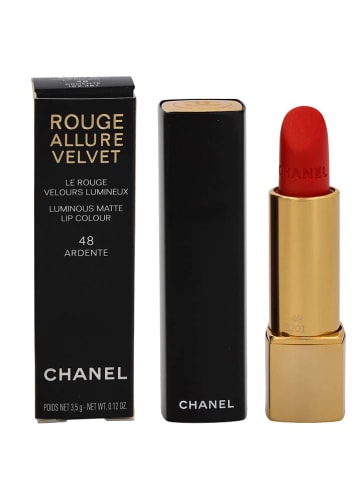 Chanel Szminka "Rouge Allure Velvet Luminous Matte - #48 Ardente" - 3,5 g