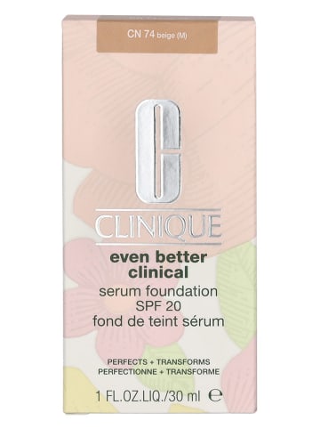 Clinique Foundation "Even Better Clinical Serum - CN74 Beige" - LSF 20, 30 ml