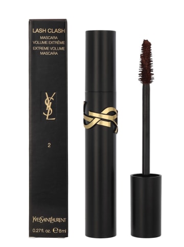 Yves Saint Laurent Mascara "Lash Clash - #02 Brown" zwart, 8 ml