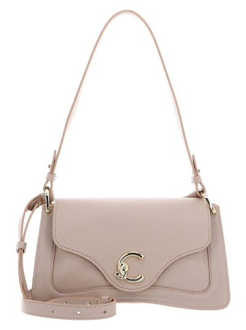 COCCINELLE Leren schoudertas beige - (B)27 x (H)14 x (D)11 cm