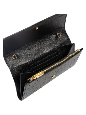 COCCINELLE Skórzana torebka w kolorze czarnym - 20 x 11 cm