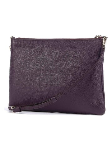 COCCINELLE Leder-Umhängetasche in Lila - (B)27 x (H)19 cm