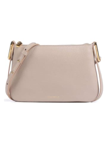 COCCINELLE Leren schoudertas beige - (B)24 x (H)16 cm