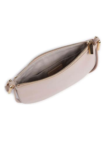 COCCINELLE Leren schoudertas beige - (B)24 x (H)16 cm