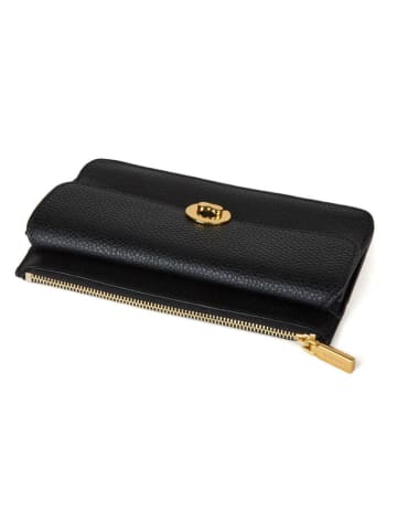 COCCINELLE Leder-Clutch in Schwarz - (B)19,5 x (H)11 cm