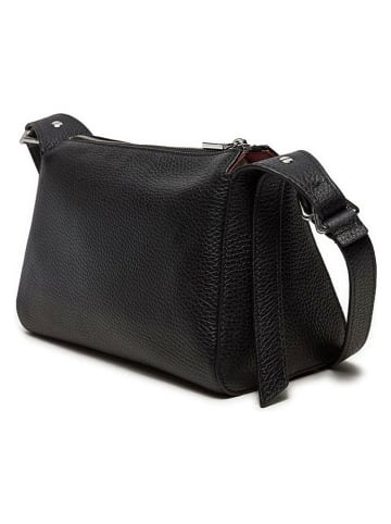 COCCINELLE Leder-Umhängetasche in Schwarz - (B)22 x (H)18 x (T)11 cm