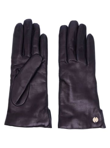 COCCINELLE Leren handschoenen zwart