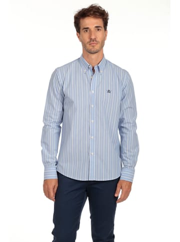 The Time of Bocha Blouse lichtblauw/wit