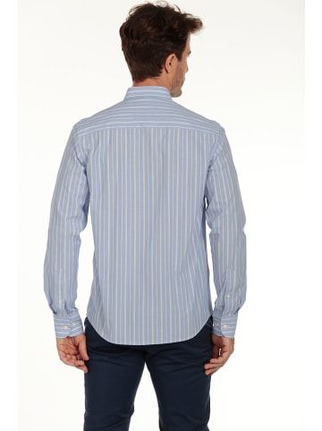 The Time of Bocha Hemd in Hellblau/ Weiß