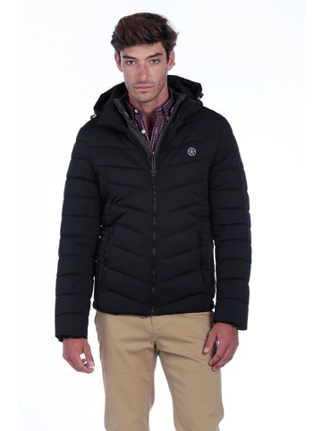 The Time of Bocha Doorgestikte jas zwart