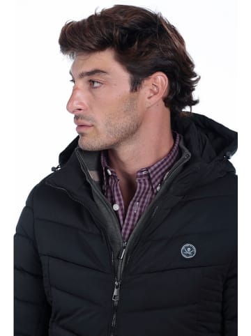 The Time of Bocha Steppjacke in Schwarz