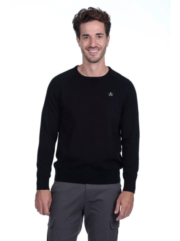 The Time of Bocha Sweter "Corner" w kolorze czarnym