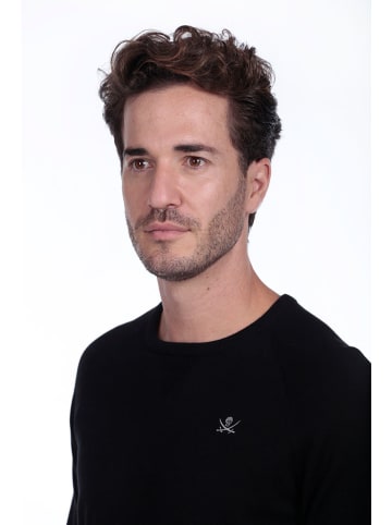 The Time of Bocha Sweter "Corner" w kolorze czarnym