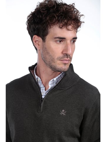 The Time of Bocha Sweter w kolorze antracytowym