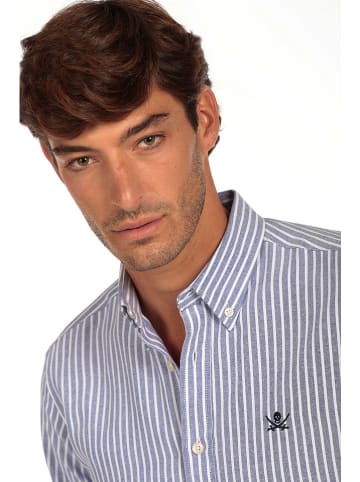 The Time of Bocha Blouse "Oxford" lichtblauw