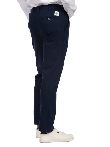 The Time of Bocha Spodnie chino w kolorze granatowym