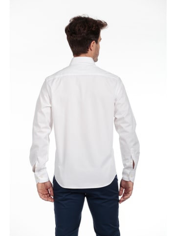 The Time of Bocha 3er-Set: Hemden - Regular fit - in Bordeaux/ Blau/ Weiß