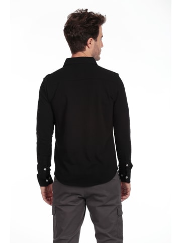 The Time of Bocha 2er-Set: Poloshirts in Schwarz/ Grau