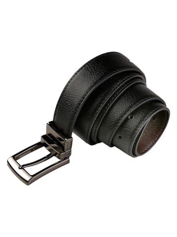 The Time of Bocha Leren riem zwart