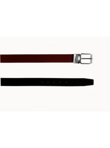 The Time of Bocha Leren riem zwart