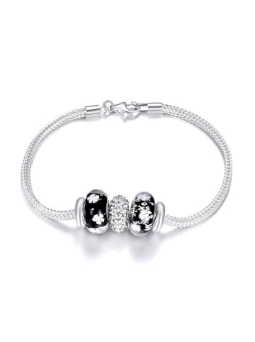CHARM'S Silber-Armkette mit Beads