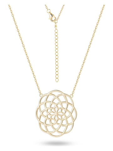 DI GIORGIO Pozłacany naszyjnik z elementem ozdobnym - dł. 40 cm