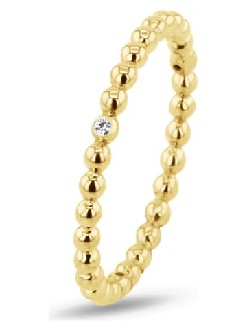 DI GIORGIO Vergulde ring met edelstenen