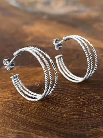 Eclat d'Argent Zilveren halfcreolen