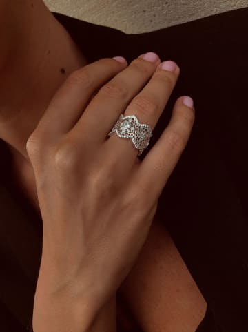 Eclat d'Argent Zilveren ring met edelstenen