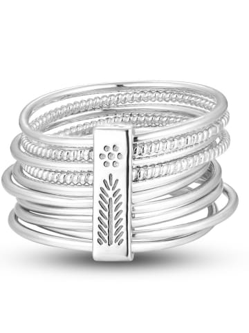 Eclat d'Argent Silber-Ring mit Edelsteinen