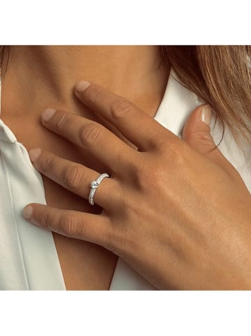 DI GIORGIO Zilveren ring met edelstenen