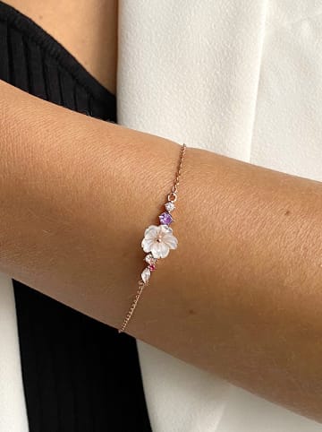 Les Petites Précieuses Rosévergulde armband met sierelement