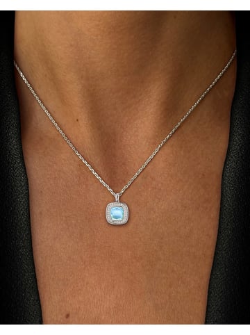 Les Petites Précieuses Zilveren ketting met hanger - (L)40 cm