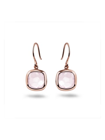 Les Petites Précieuses Rosévergold. Ohrhänger mit Edelsteinen