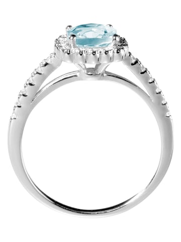 Les Petites Précieuses Silber-Ring mit Edelsteinen