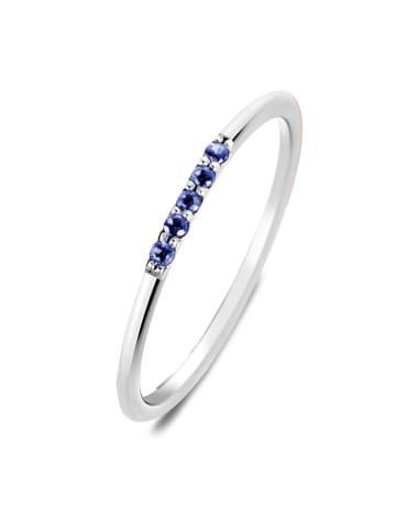 Les Petites Précieuses Silber-Ring mit Edelsteinen