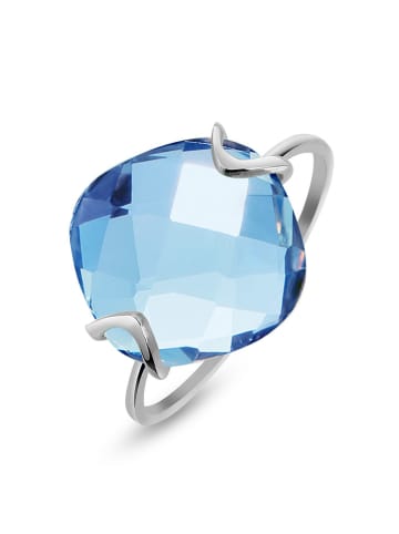 Les Petites Précieuses Zilveren ring met edelstenen