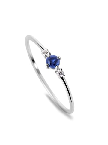 Les Petites Précieuses Zilveren ring met edelstenen